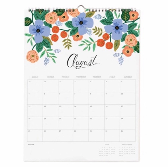 Rifle Paper Co 2019 Appointment Calendar - Picture 4 of 4